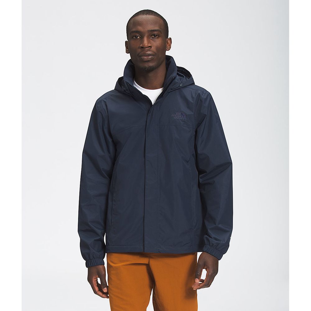 The North Face Rain Jacket Mens Australia - The North Face Resolve 2 Navy (DAP-978342)